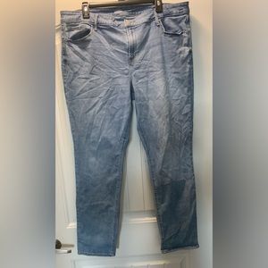 Old Navy power straight jeans Sz 18 long